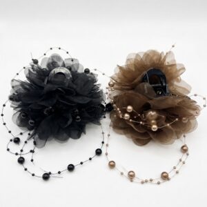 Attrape cheveux floral