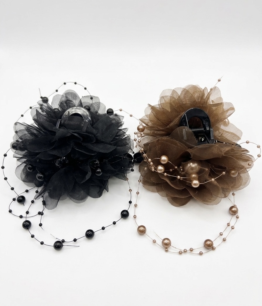 Attrape cheveux floral